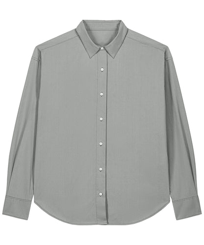Stanley/Stella Worker shirt (STWU975) Garment Dyed Misty Grey
