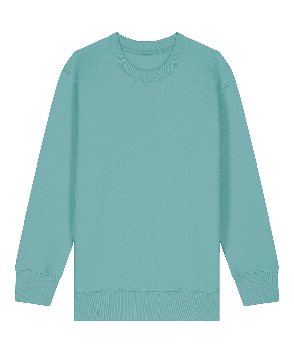 Stanley/Stella Kids Mini Changer 2.0 iconic crew neck sweatshirt (STSK181) Teal Monstera
