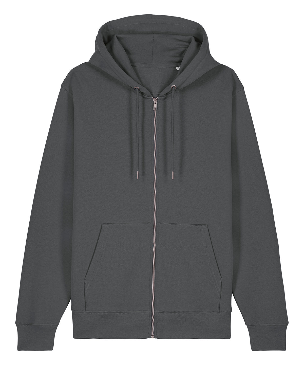 Stanley/Stella Unisex Cultivator 2.0 iconic zip-thru hoodie sweatshirt (STSU179) Anthracite*