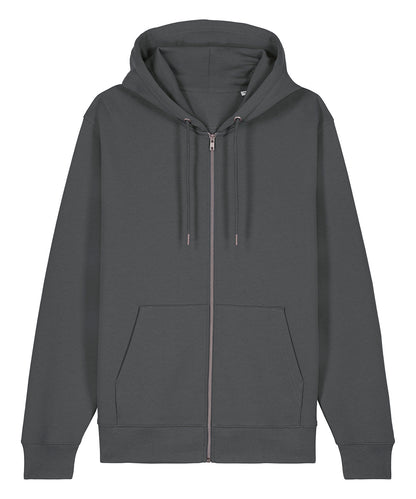 Stanley/Stella Unisex Cultivator 2.0 iconic zip-thru hoodie sweatshirt (STSU179) Anthracite*