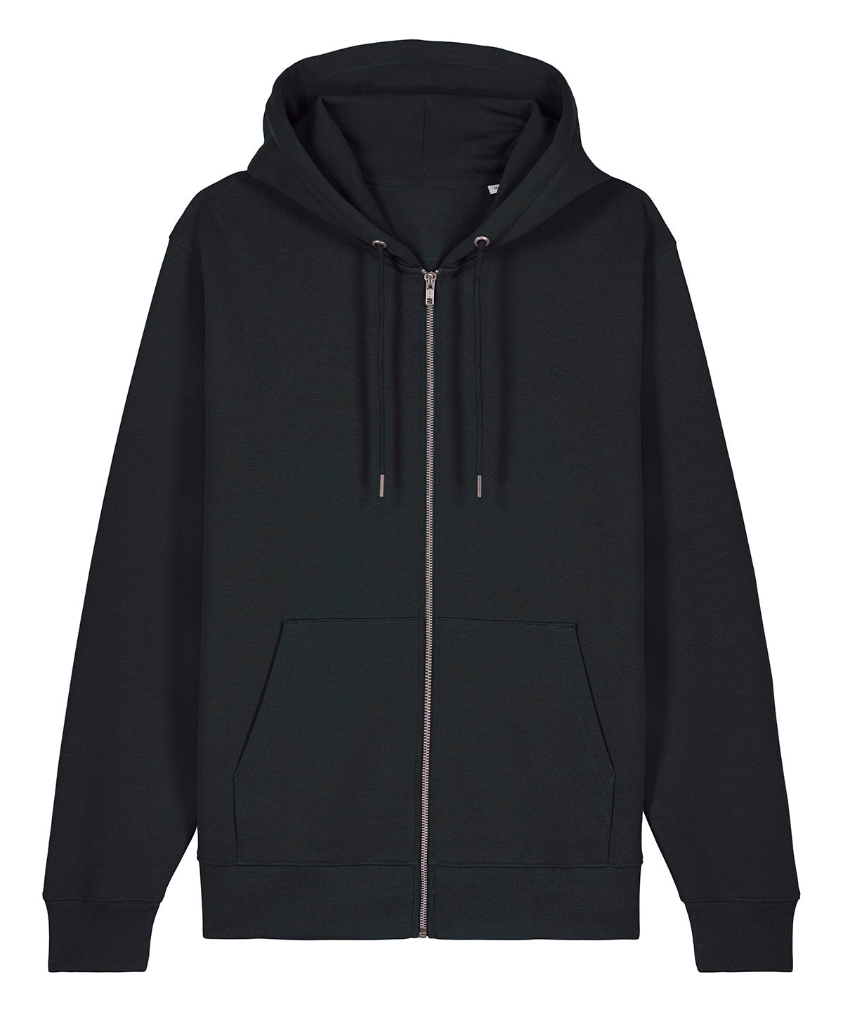 Stanley/Stella Unisex Cultivator 2.0 iconic zip-thru hoodie sweatshirt (STSU179) Black*