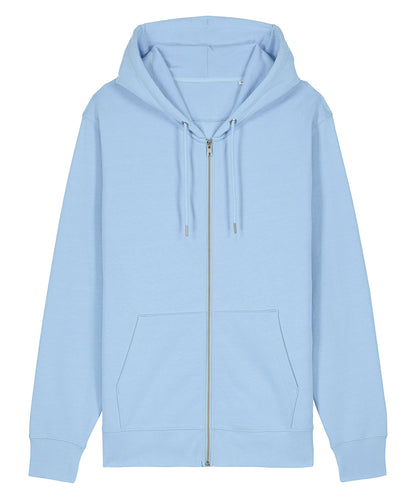 Stanley/Stella Unisex Cultivator 2.0 iconic zip-thru hoodie sweatshirt (STSU179) Blue Soul