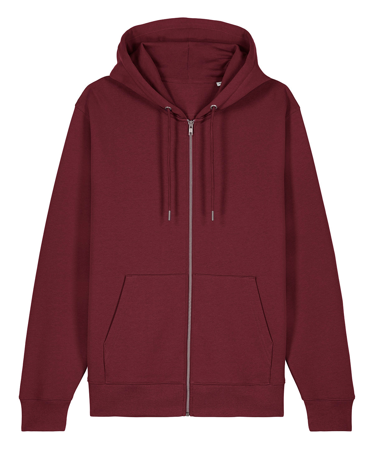 Stanley/Stella Unisex Cultivator 2.0 iconic zip-thru hoodie sweatshirt (STSU179) Burgundy*