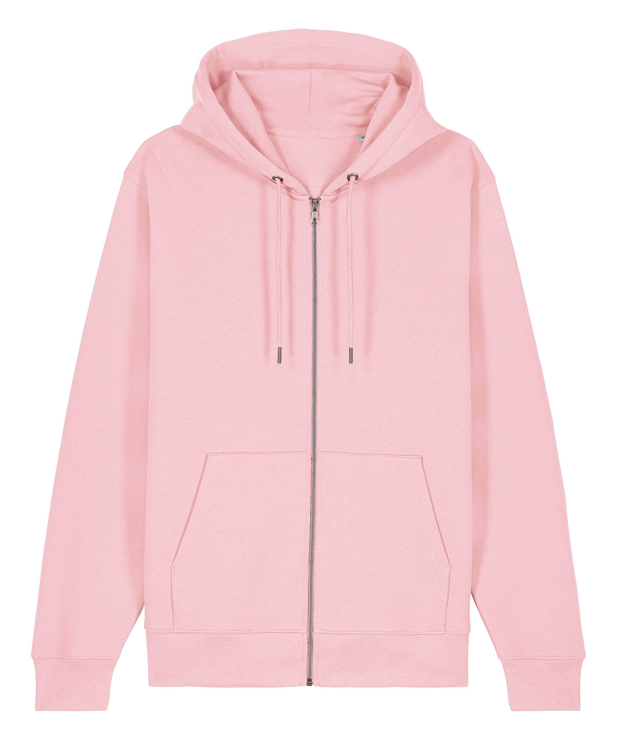 Stanley/Stella Unisex Cultivator 2.0 iconic zip-thru hoodie sweatshirt (STSU179) Cotton Pink