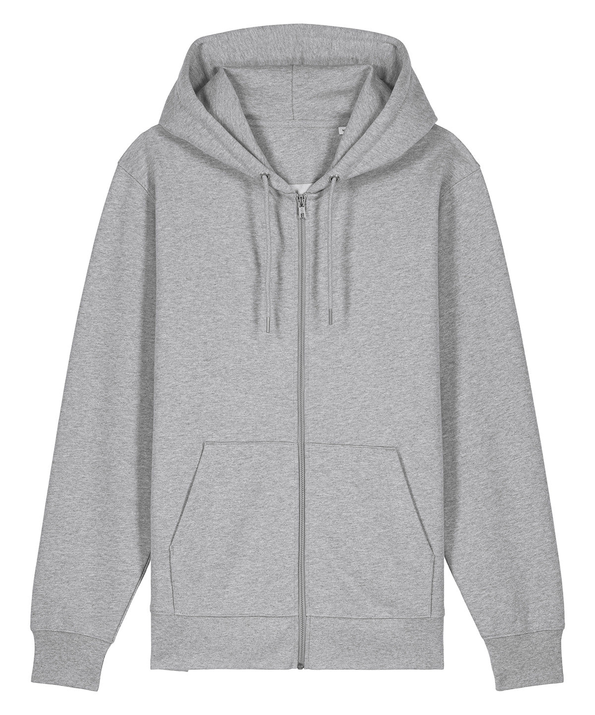 Stanley/Stella Unisex Cultivator 2.0 iconic zip-thru hoodie sweatshirt (STSU179) Heather Grey*