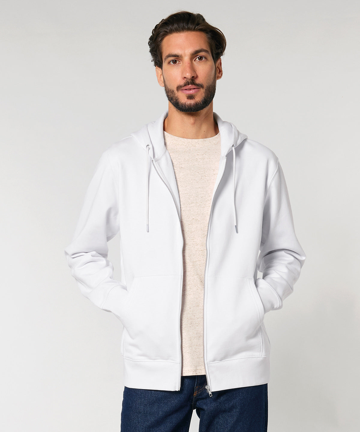 Stanley/Stella Unisex Cultivator 2.0 iconic zip-thru hoodie sweatshirt (STSU179) Aloe