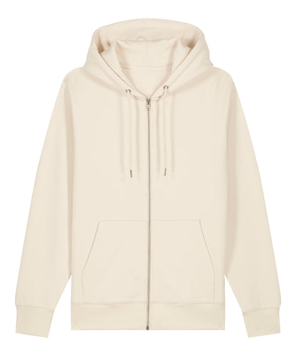 Stanley/Stella Unisex Cultivator 2.0 iconic zip-thru hoodie sweatshirt (STSU179) Natural Raw*