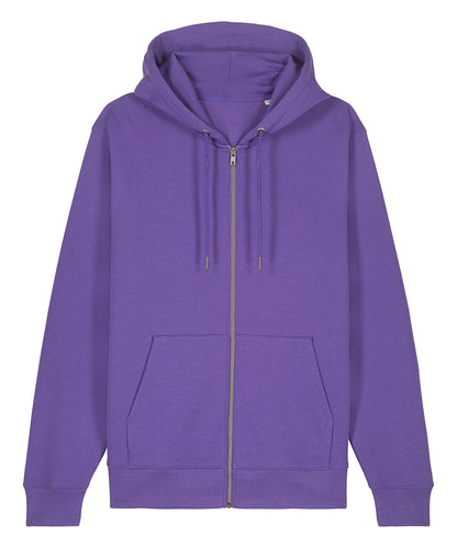 Stanley/Stella Unisex Cultivator 2.0 iconic zip-thru hoodie sweatshirt (STSU179) Purple Love
