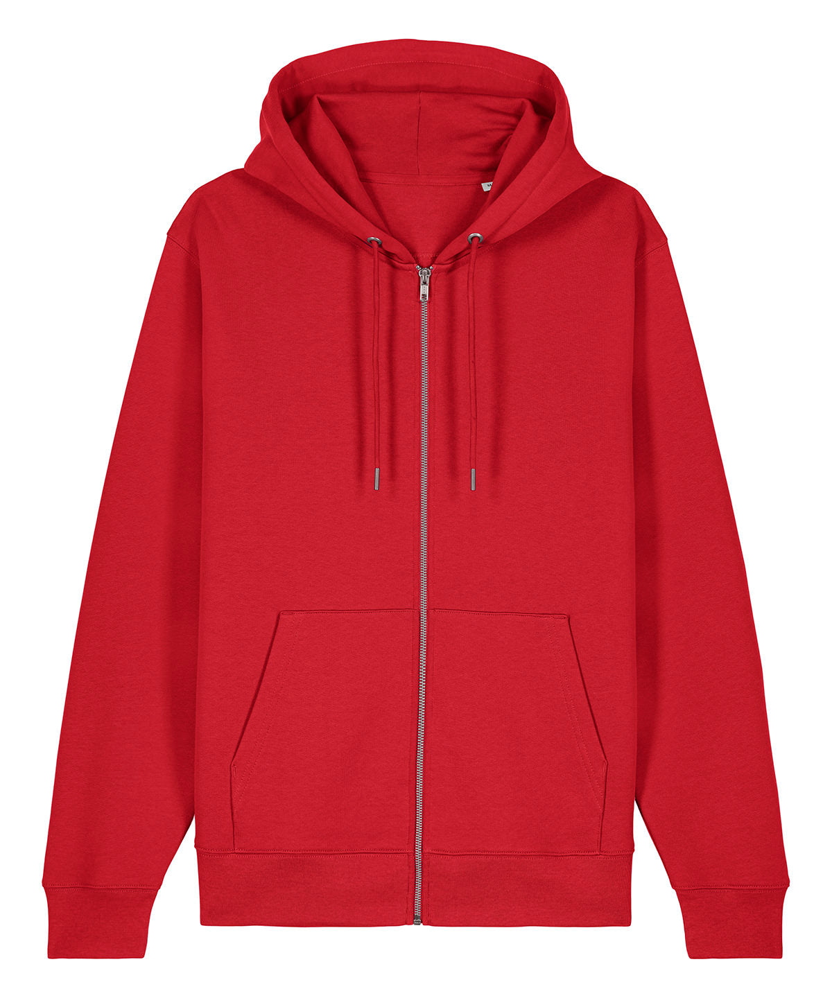 Stanley/Stella Unisex Cultivator 2.0 iconic zip-thru hoodie sweatshirt (STSU179) Red*