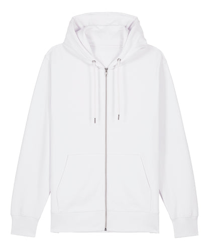 Stanley/Stella Unisex Cultivator 2.0 iconic zip-thru hoodie sweatshirt (STSU179) White*