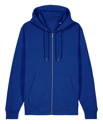 Stanley/Stella Unisex Cultivator 2.0 iconic zip-thru hoodie sweatshirt (STSU179) Worker Blue*
