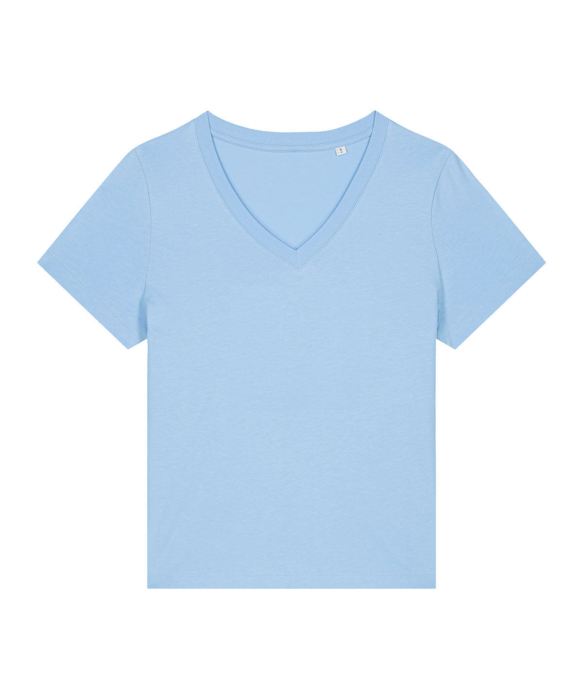 Stanley/Stella Women’s Stella Isla v-neck t-shirt (STTW176) Blue Soul