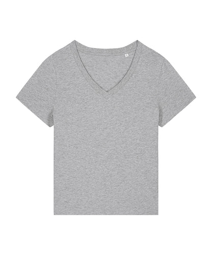 Stanley/Stella Women’s Stella Isla v-neck t-shirt (STTW176) Heather Grey