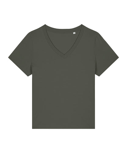 Stanley/Stella Women’s Stella Isla v-neck t-shirt (STTW176) Khaki