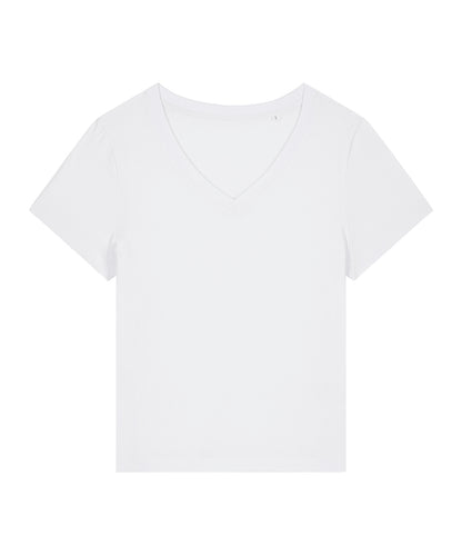 Stanley/Stella Women’s Stella Isla v-neck t-shirt (STTW176) White
