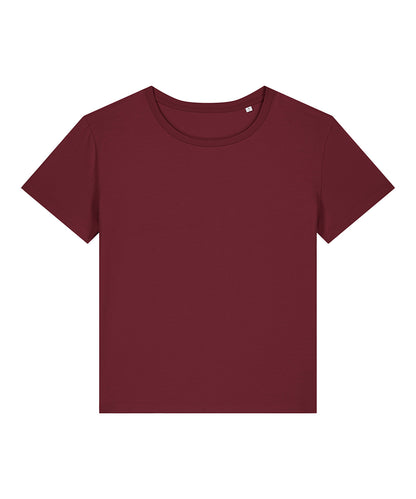 Stanley/Stella Women’s Stella Serena iconic mid-light t-shirt (STTW173) Burgundy