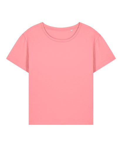 Stanley/Stella Women’s Stella Serena iconic mid-light t-shirt (STTW173) Pink Joy
