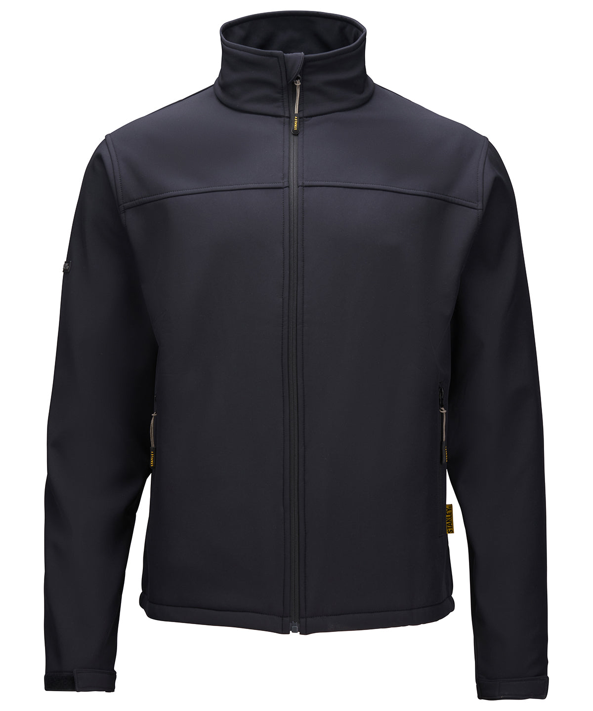 Stanley/Stella Stanley Teton 2-layer full zip softshell Black