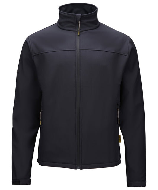 Stanley/Stella Stanley Teton 2-layer full zip softshell Black