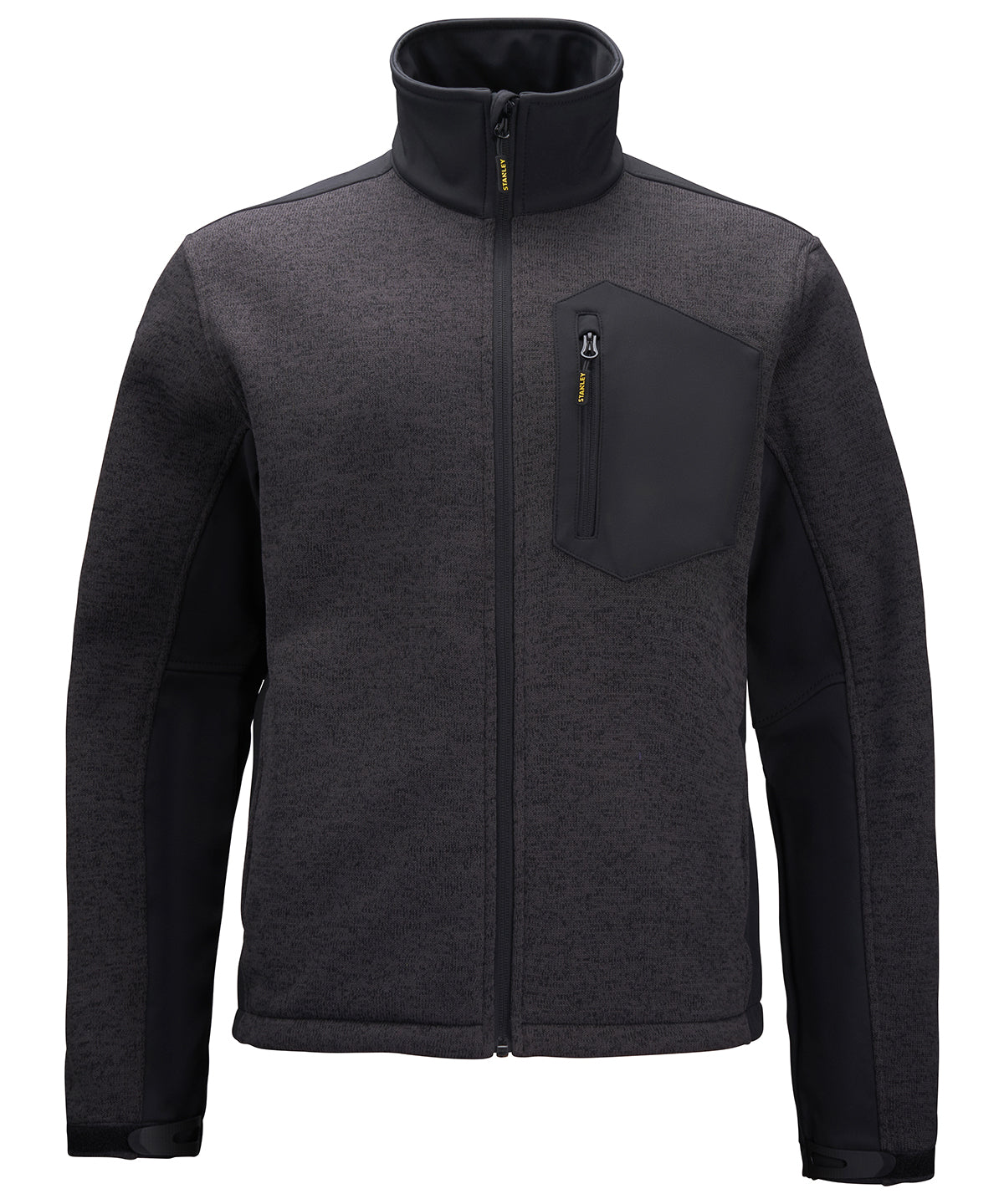 Stanley/Stella Brady zip-through knitted fleece Black