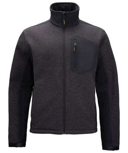 Stanley/Stella Brady zip-through knitted fleece Black