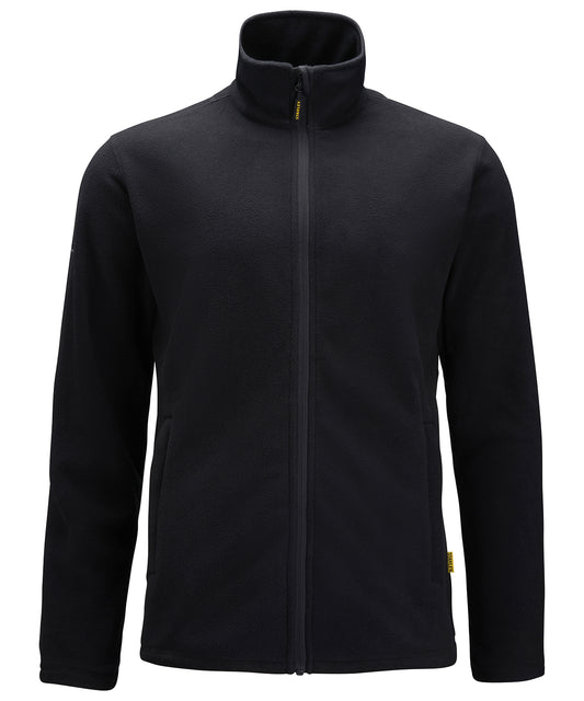 Stanley/Stella Stanley Dixon zip-through microfleece Black