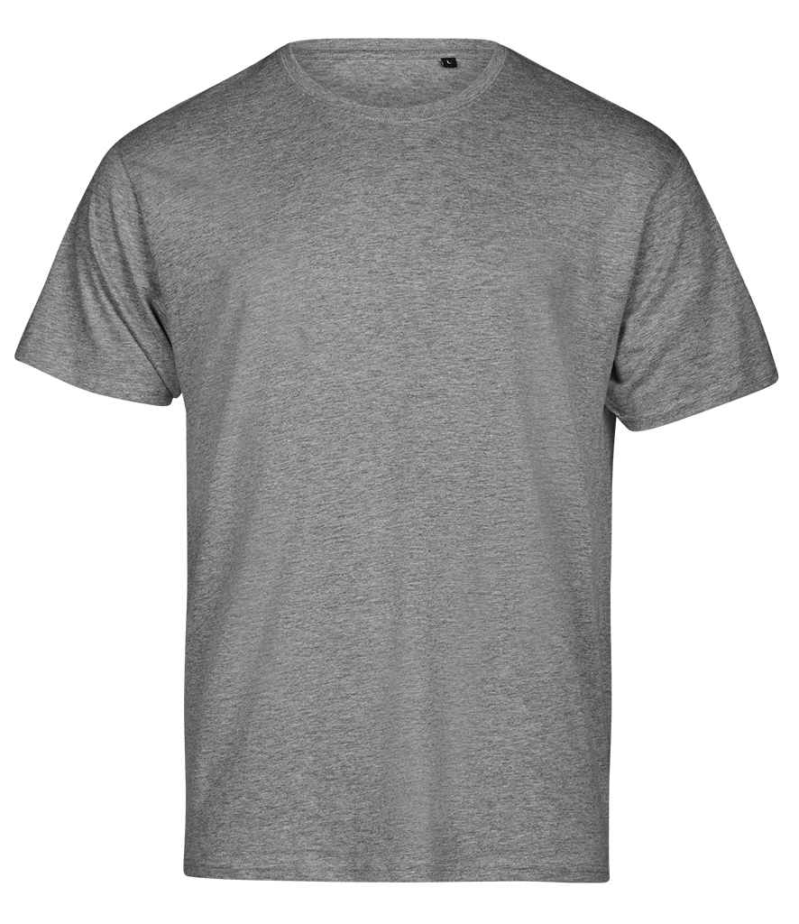 Tee Jays Unlabeled T-Shirt in Heather Grey