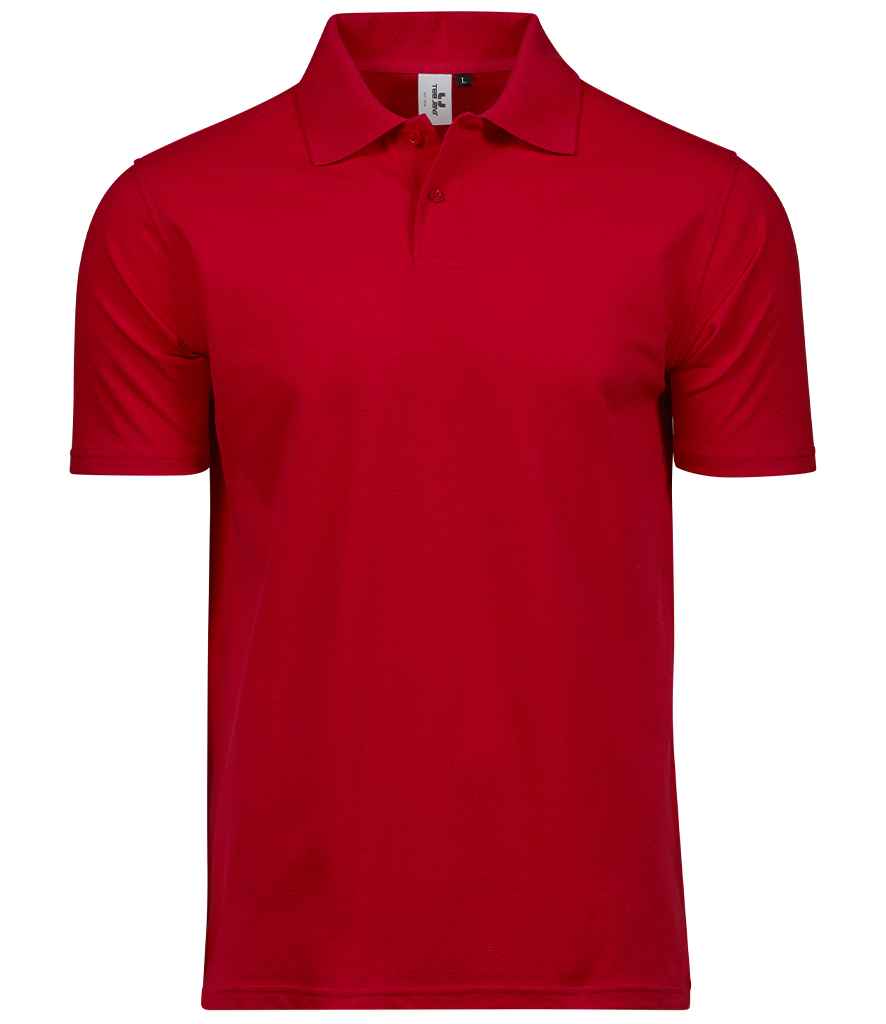 Tee Jays Tee Jays Power Organic Piqué Polo Shirt Red