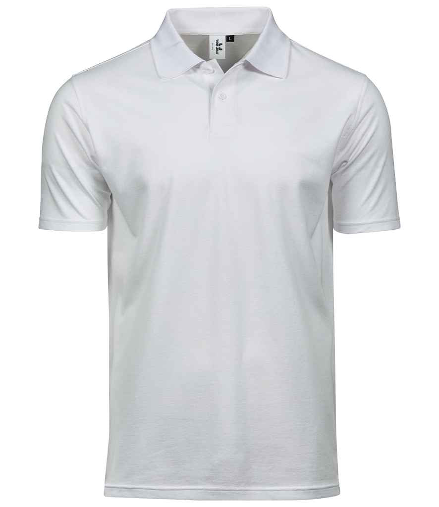 Tee Jays Tee Jays Power Organic Piqué Polo Shirt White