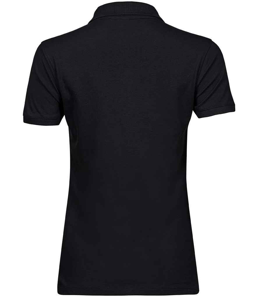 Tee Jays Tee Jays Ladies Heavy Cotton Piqué Polo Shirt Black