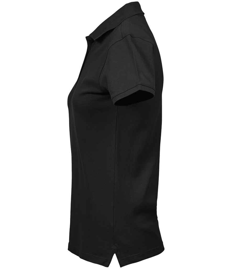Tee Jays Tee Jays Ladies Heavy Cotton Piqué Polo Shirt Black