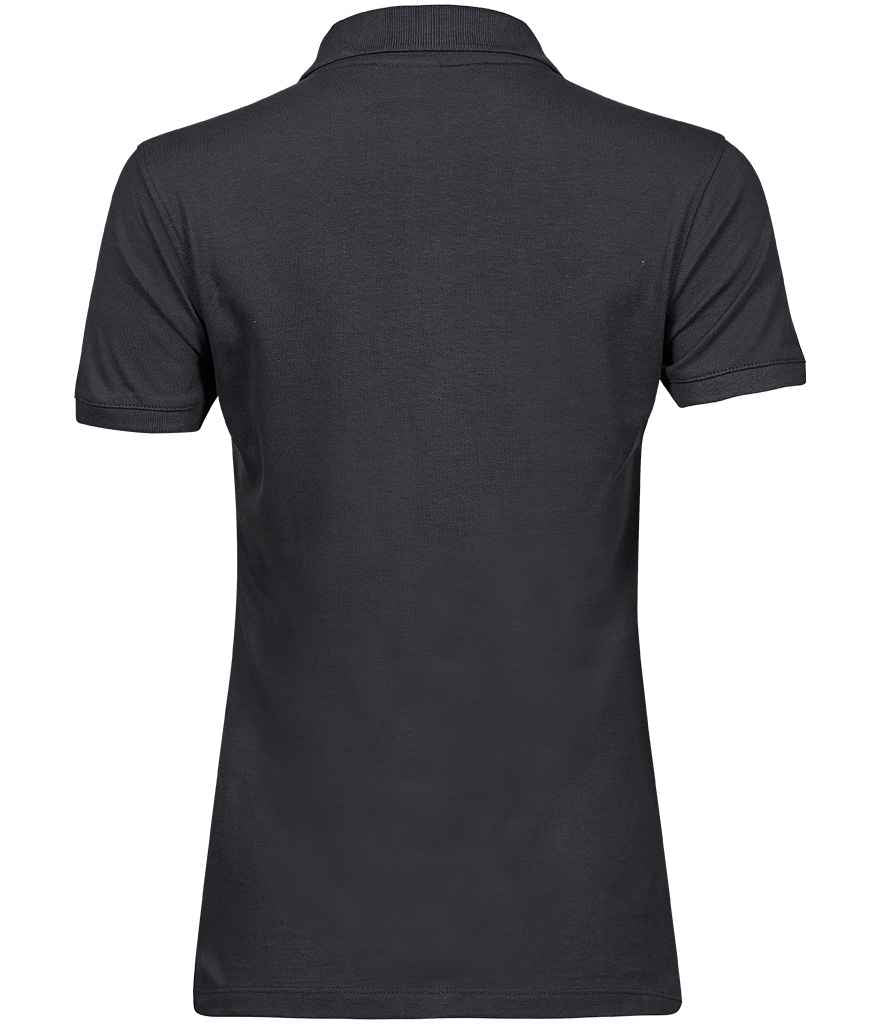 Tee Jays Tee Jays Ladies Heavy Cotton Piqué Polo Shirt Dark Grey