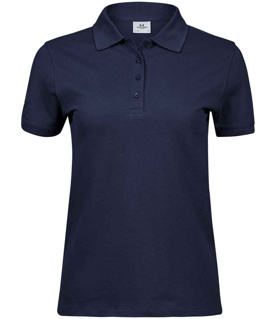 Tee Jays Tee Jays Ladies Heavy Cotton Piqué Polo Shirt Navy
