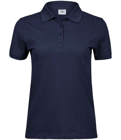 Tee Jays Tee Jays Ladies Heavy Cotton Piqué Polo Shirt Navy