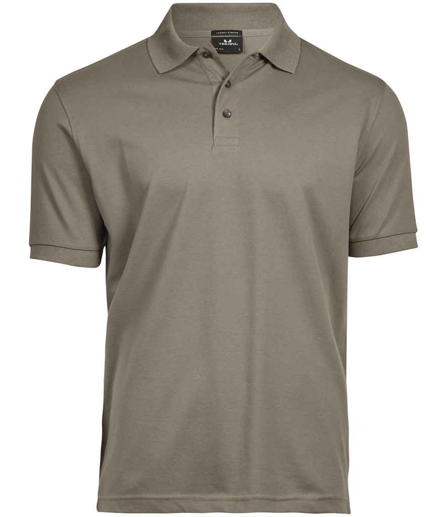 Tee Jays Tee Jays Luxury Stretch Piqué Polo Shirt Clay