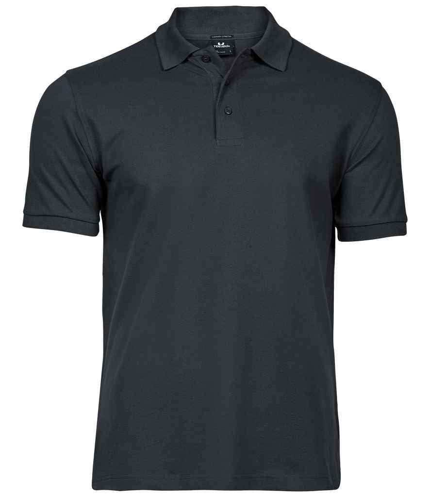 Tee Jays Tee Jays Luxury Stretch Piqué Polo Shirt Dark Grey