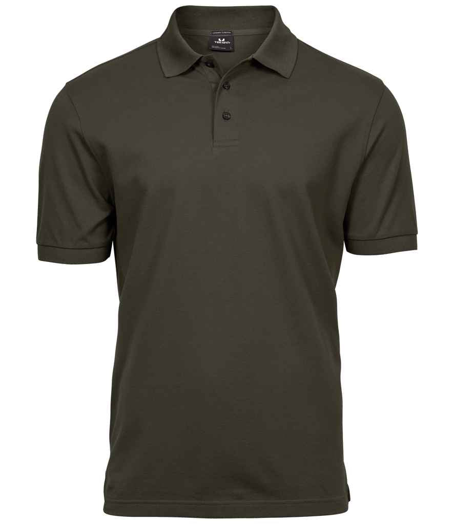 Tee Jays Tee Jays Luxury Stretch Piqué Polo Shirt Dark Olive