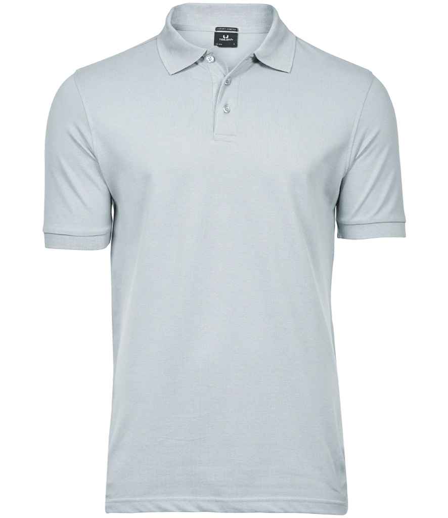 Tee Jays Tee Jays Luxury Stretch Piqué Polo Shirt Ice Blue