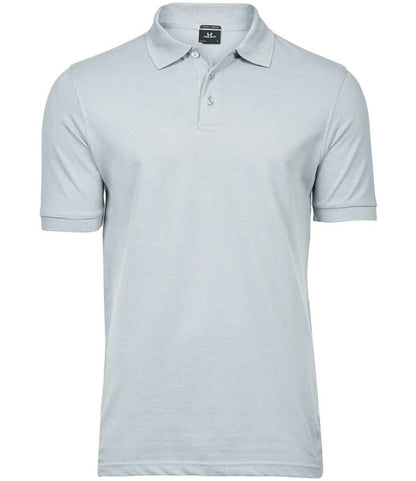 Tee Jays Tee Jays Luxury Stretch Piqué Polo Shirt Ice Blue