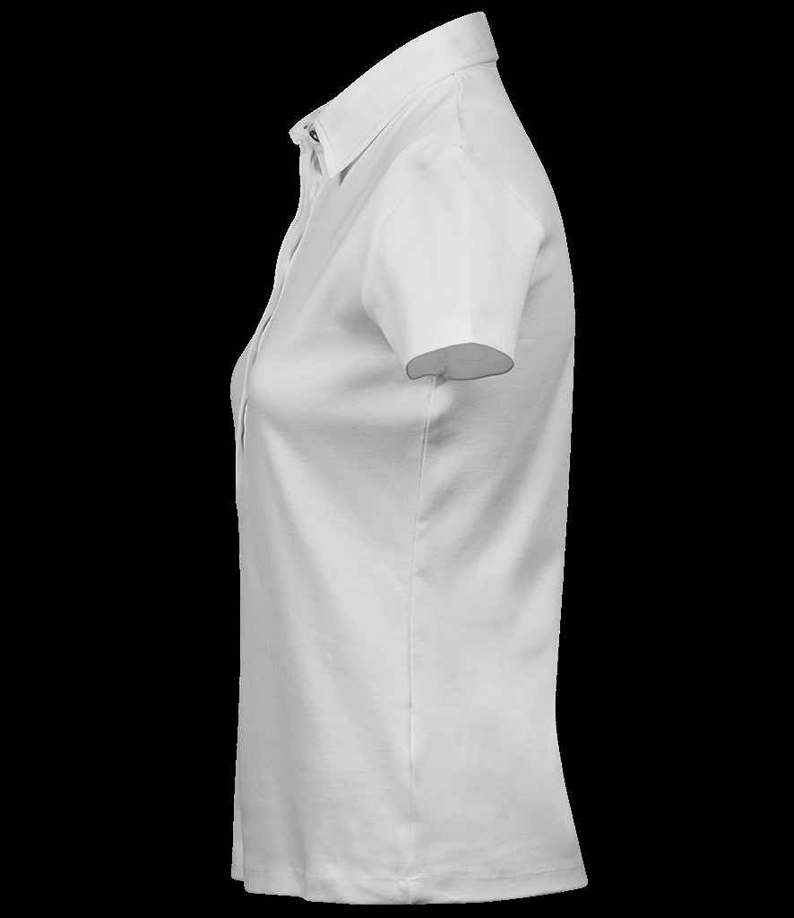 Tee Jays Ladies Pima Cotton Interlock Polo Shirt