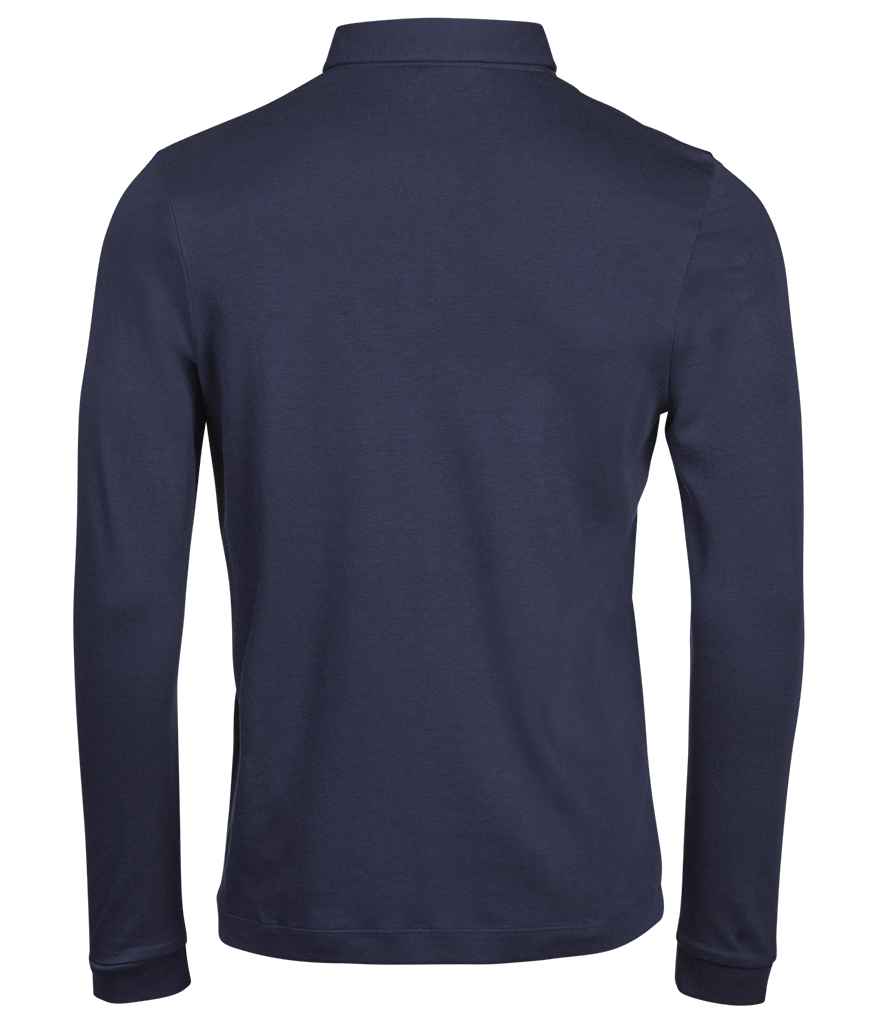 Tee Jays Pima Cotton Long Sleeve Polo Shirt