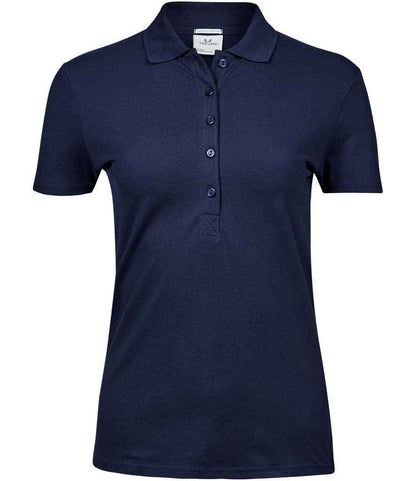 Tee Jays Tee Jays Ladies Luxury Stretch Polo Shirt Navy
