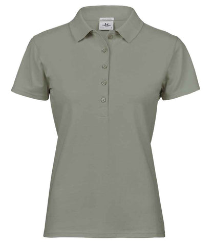 Tee Jays Tee Jays Ladies Luxury Stretch Polo Shirt Sage