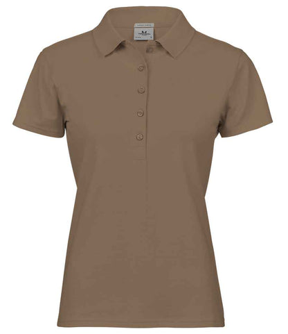 Tee Jays Tee Jays Ladies Luxury Stretch Polo Shirt Wood