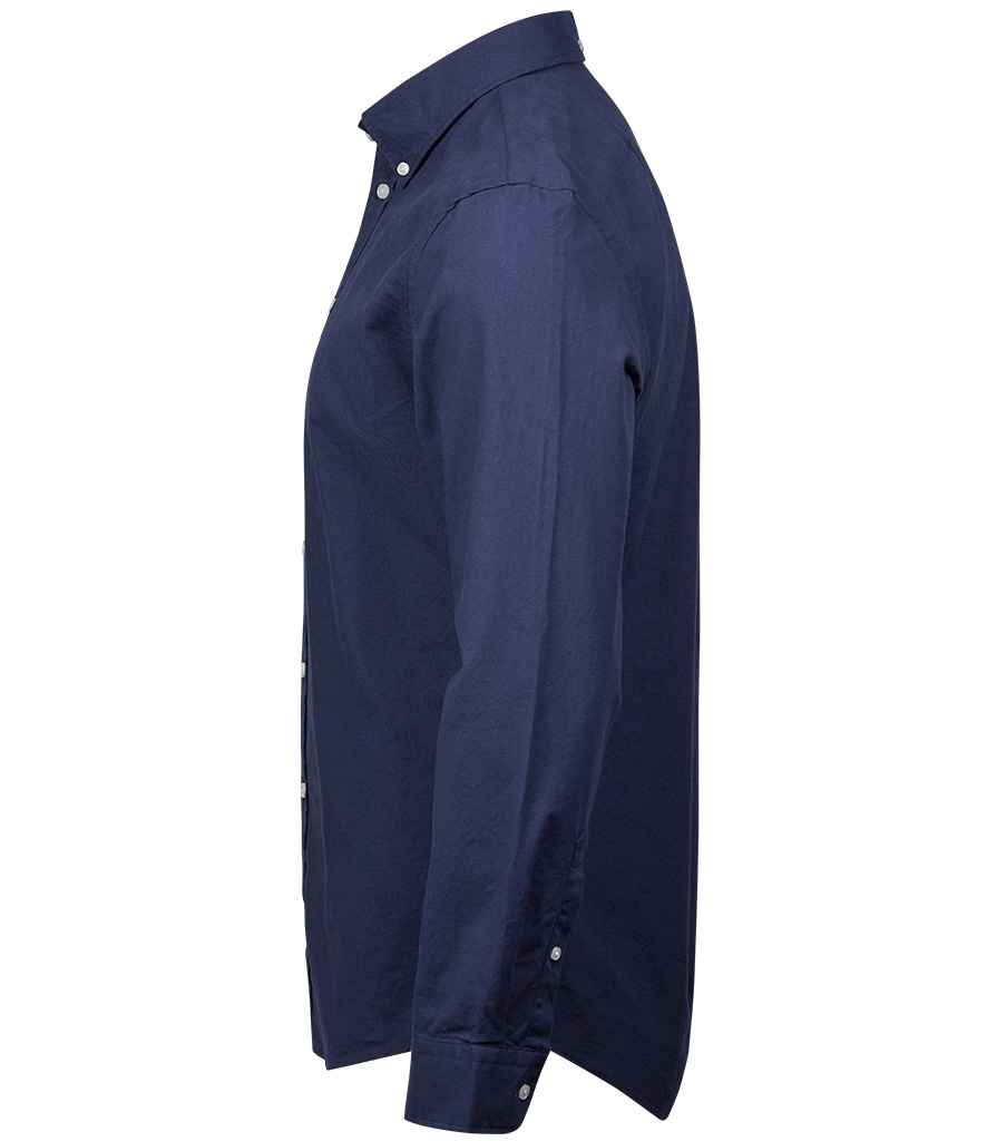 Tee Jays Tee Jays Perfect Long Sleeve Oxford Shirt Navy