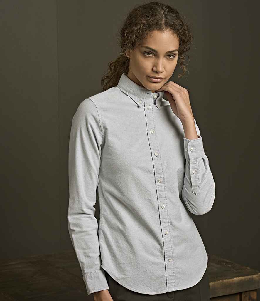 Tee Jays Tee Jays Ladies Perfect Long Sleeve Oxford Shirt