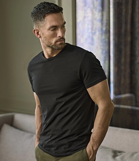 Tee Jays Stretch T-Shirt - Black - Model