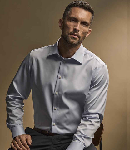 Tee Jays Luxury Comfort Fit Long Sleeve Oxford Shirt - model image