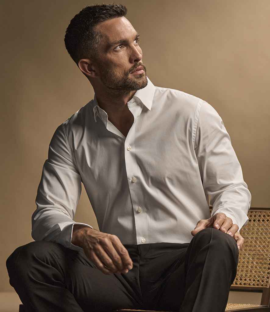 Tee Jays Luxury Stretch Long Sleeve Shirt - model image