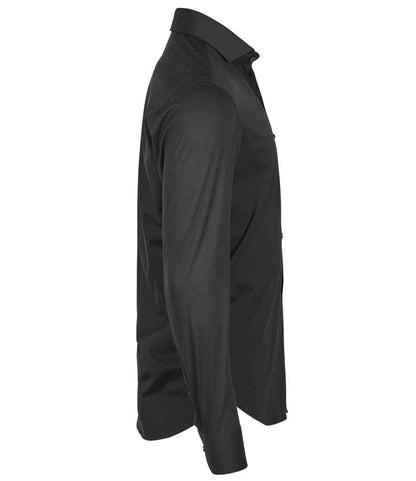 Tee Jays Tee Jays Active Stretch Long Sleeve Shirt Black